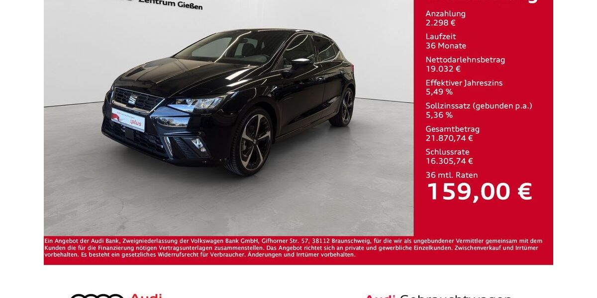 Seat Ibiza 6.300 km 21.330 &euro; Giessen 35394