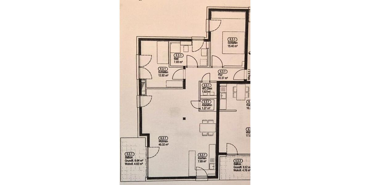 Etagenwohnung Biebertal - 3 Zimmer, 102 m&sup2;, 429.000&euro; | Angebot:26050239