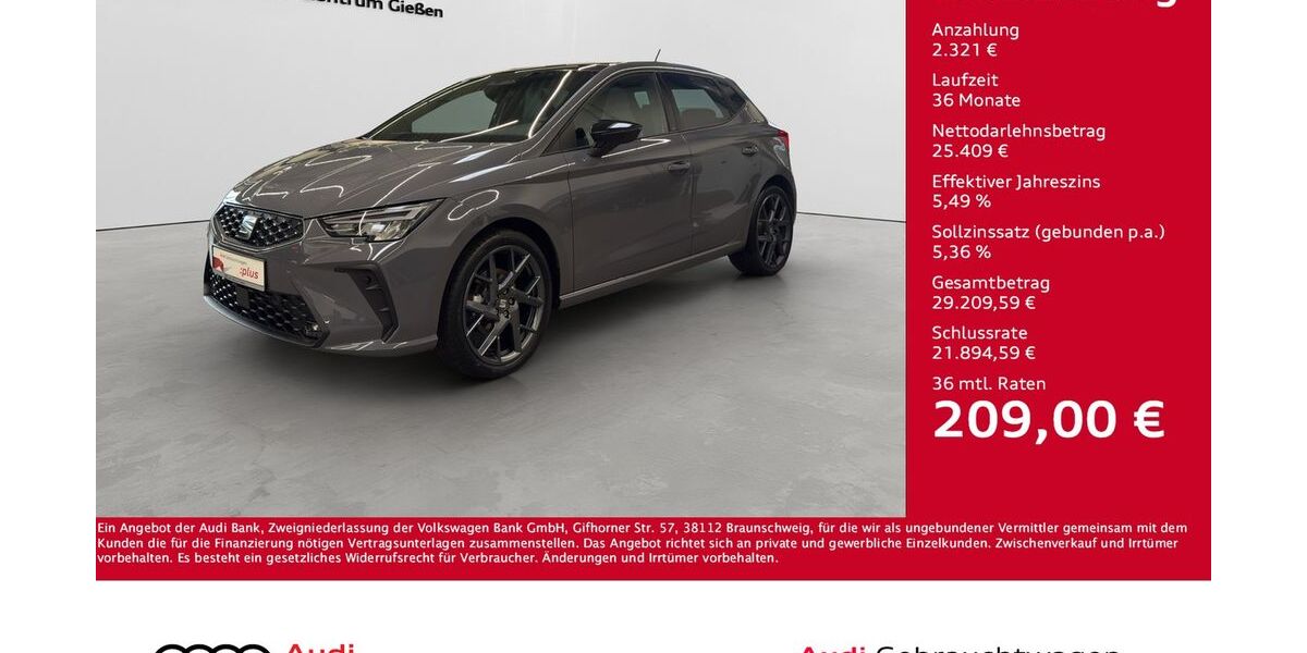 Seat Ibiza 1.050 km 27.730 &euro; Giessen 35394