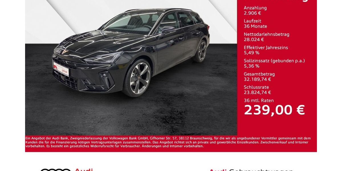 Cupra Leon 5.000 km 30.930 &euro; Giessen 35394