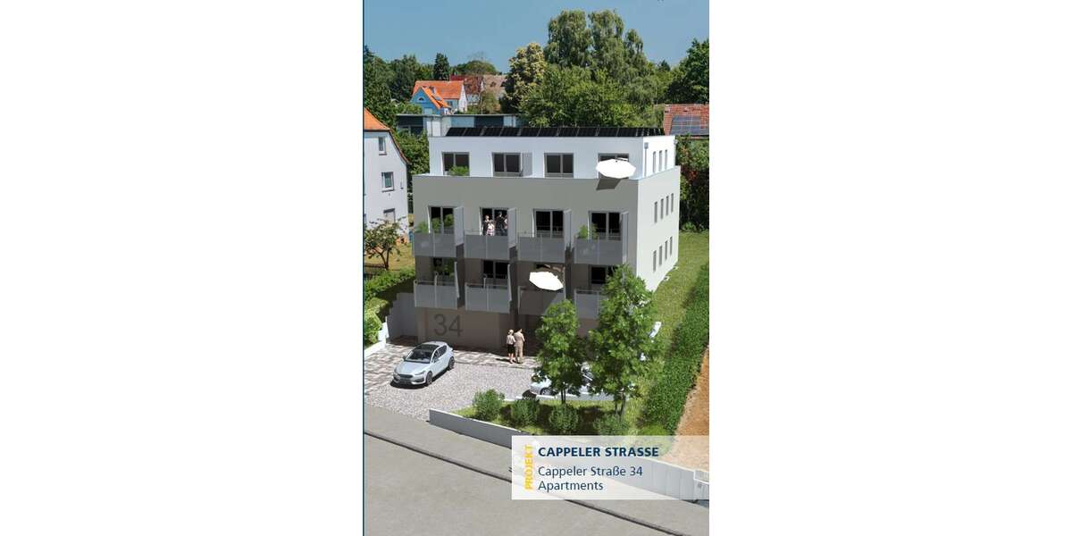 Etagenwohnung Marburg Biegenviertel - 1 Zimmer, 29 m&sup2;, 812&euro; | Angebot:27032742
