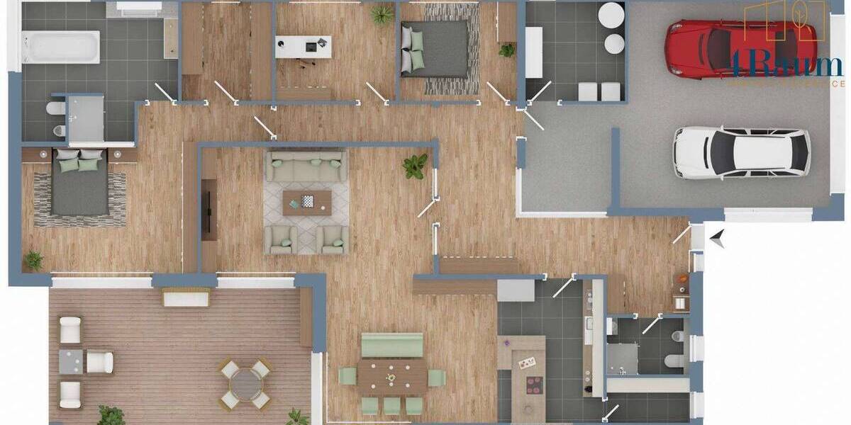 Bungalow Allendorf Osterfeld - 5 Zimmer, 178 m&sup2;, 599.000&euro; | Angebot:26043380