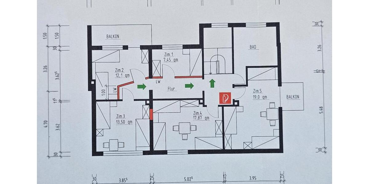 Einfamilienhaus Gemünden (Felda) - 9 Zimmer, 190 m&sup2;, 1.400&euro; | Angebot:26604949