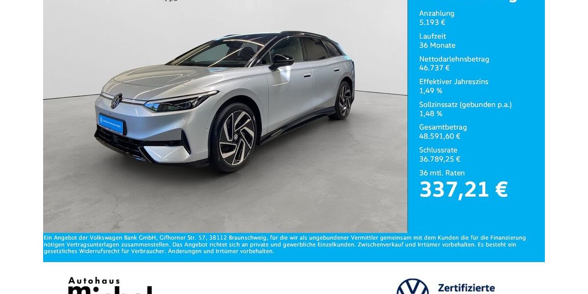 VW ID.7 9.100 km 50.930 &euro; Gießen 35394