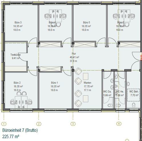 Gewerbeobjekt Gießen Anneröder Siedlung - 3.387&euro; | Angebot:10676797