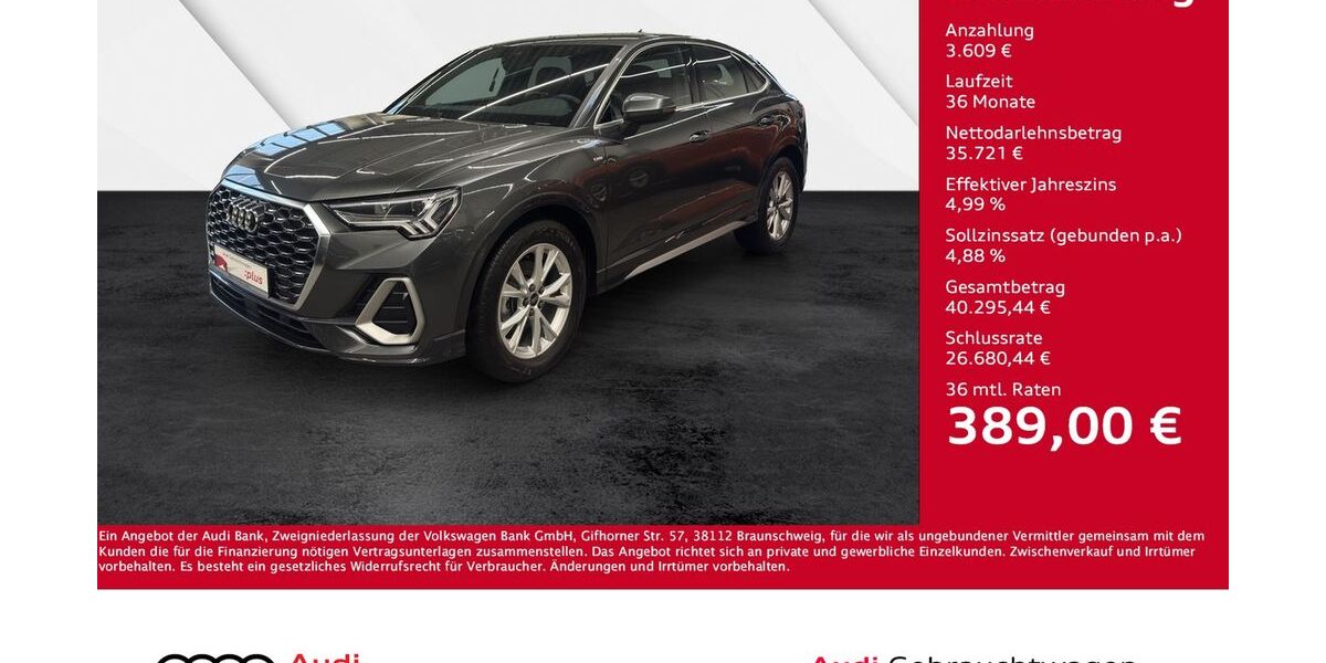 Audi Q3 16.000 km 36.830 &euro; Giessen 35394