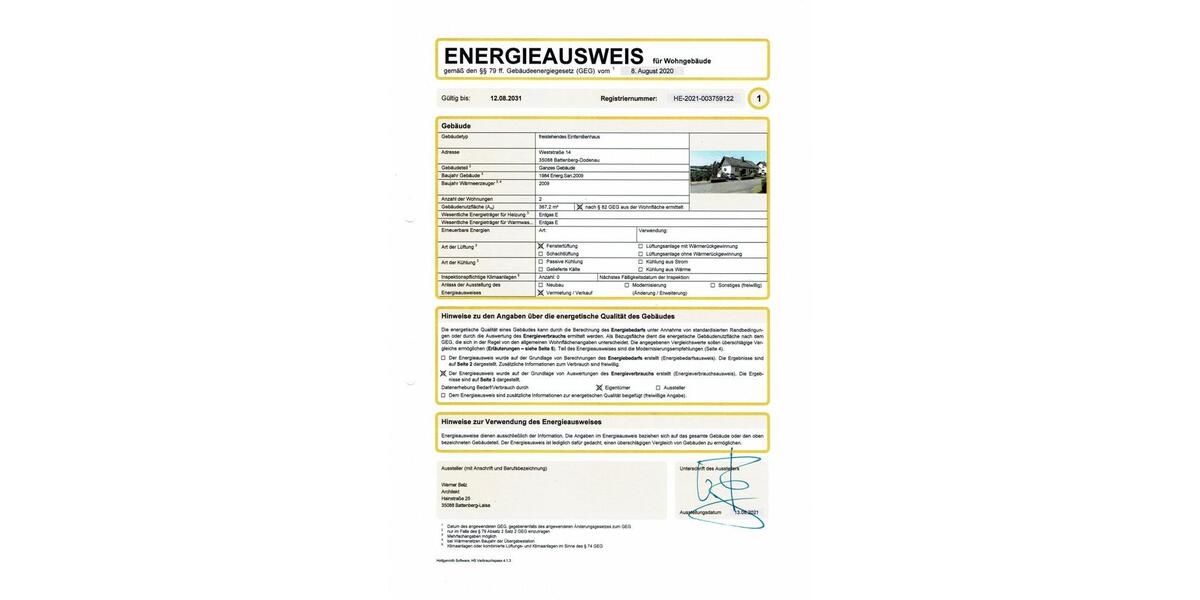 Einfamilienhaus Battenberg (Eder) - 8 Zimmer, 270 m&sup2;, 395.000&euro; | Angebot:26133952