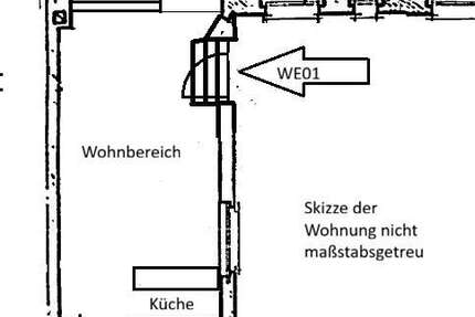 Wohnung Marburg - 1 Zimmer, 45 m&sup2;, 585&euro; | Angebot:26160512