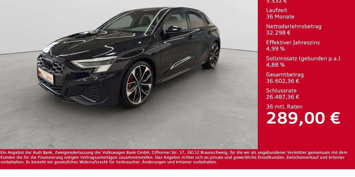 Audi S3 54.577 km 35.830 &euro; Gießen 35394