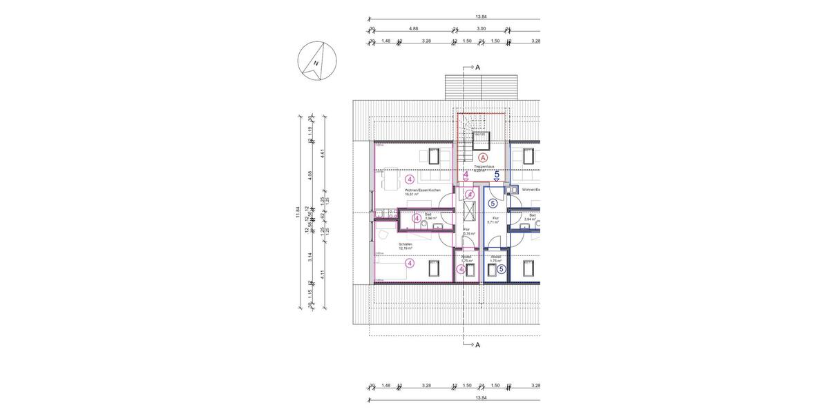 Dachgeschoßwohnung Lahntal - 2 Zimmer, 40 m&sup2;, 138.000&euro; | Angebot:26134588