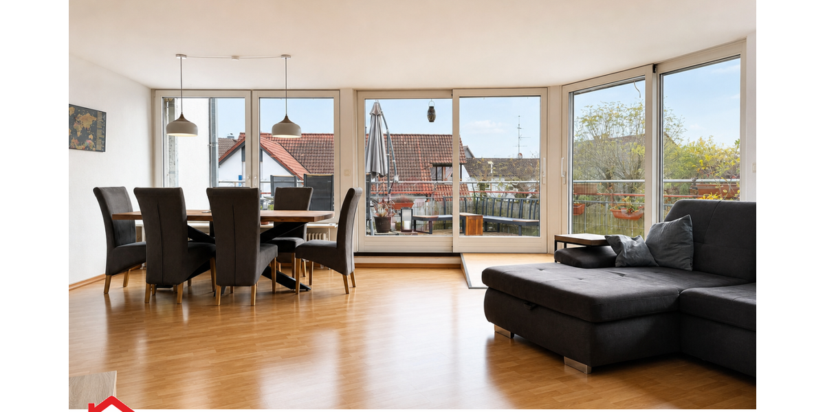Etagenwohnung Wettenberg - 3 Zimmer, 124 m&sup2;, 329.000&euro; | Angebot:23828450