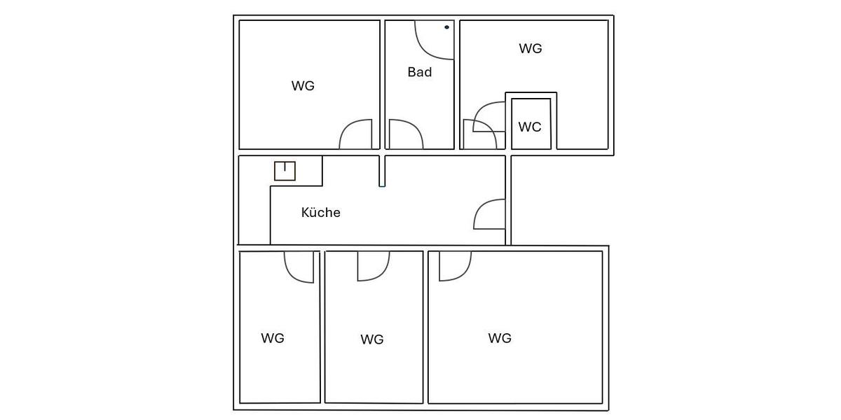 Erdgeschoßwohnung Gießen Schlangenzahl - 1 Zimmer, 20 m&sup2;, 450&euro; | Angebot:23056113
