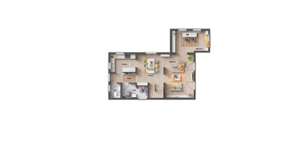 Einfamilienhaus Gilserberg Sebbeterode - 4 Zimmer, 132 m&sup2;, 252.050&euro; | Angebot:25709427
