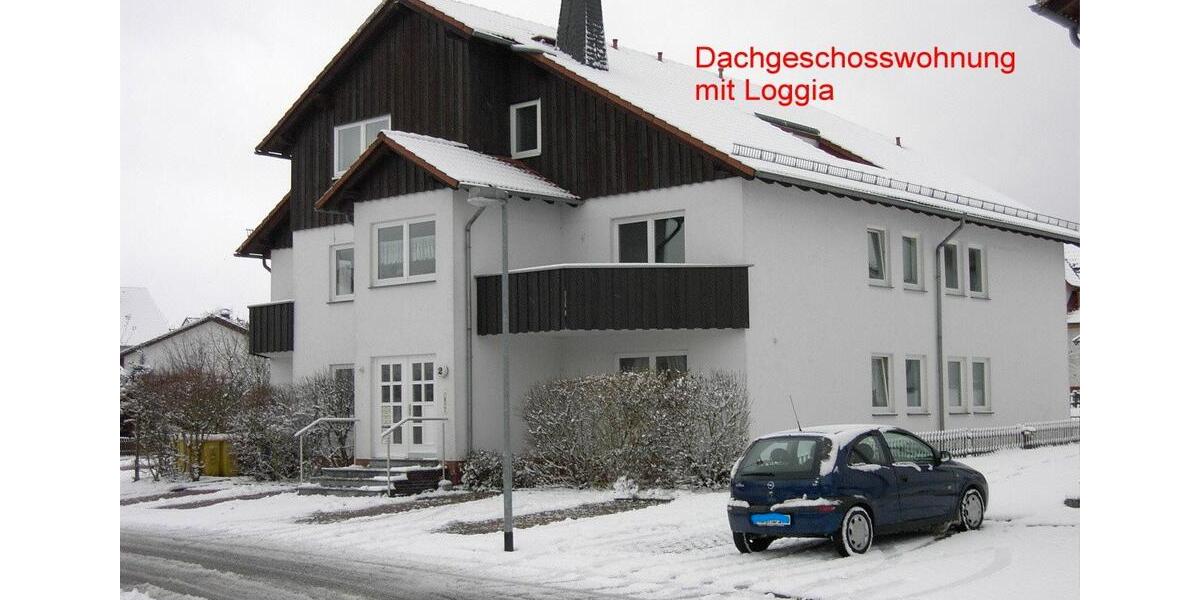 Dachgeschoßwohnung Frankenberg (Eder) - 2 Zimmer, 55 m&sup2;, 99.000&euro; | Angebot:27019268