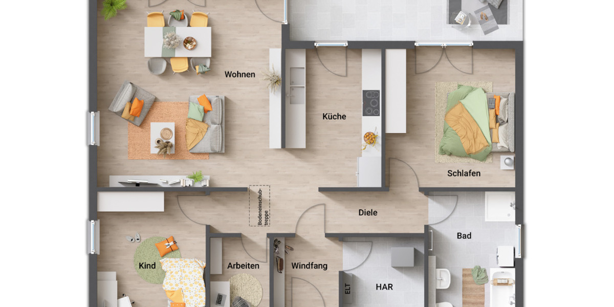 Bungalow Gilserberg Sebbeterode - 4 Zimmer, 108 m&sup2;, 243.150&euro; | Angebot:25709322