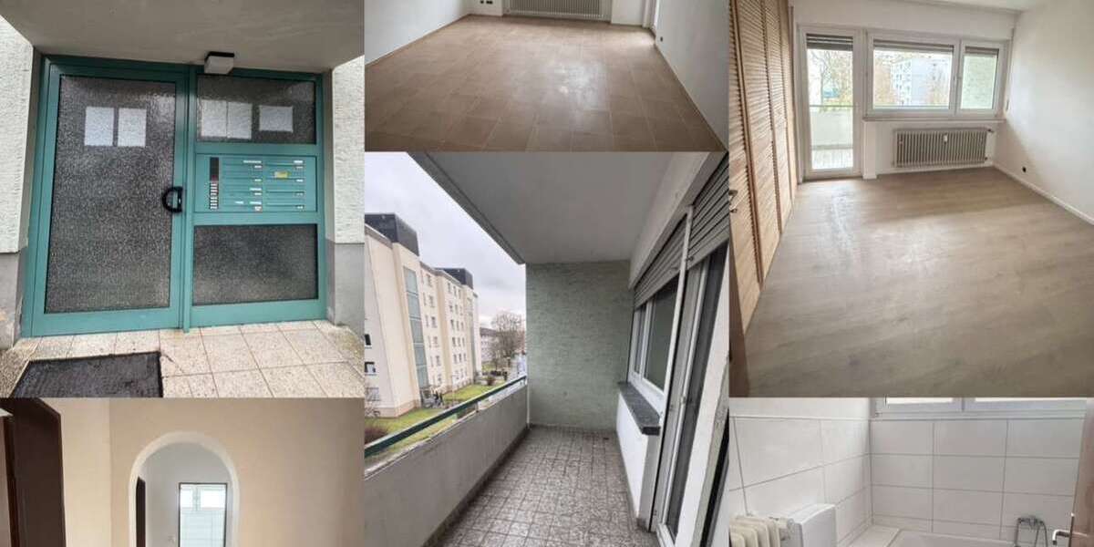 Etagenwohnung Gießen - 3 Zimmer, 61 m&sup2;, 800&euro; | Angebot:25891746