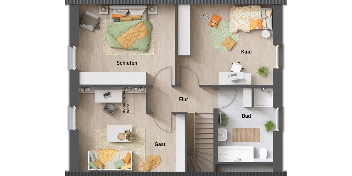 Einfamilienhaus Gilserberg Sebbeterode - 4 Zimmer, 143 m&sup2;, 293.750&euro; | Angebot:25737976