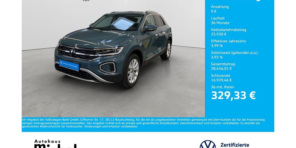 VW T-Roc 63.750 km 25.730 &euro; Gießen 35394
