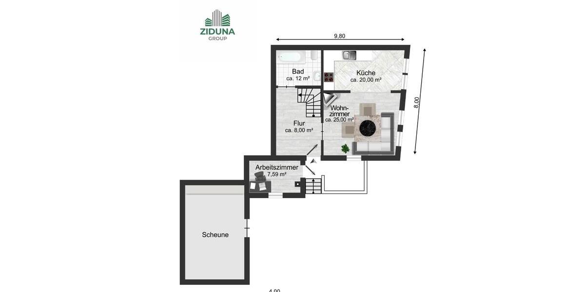 Einfamilienhaus Grünberg - 5 Zimmer, 136 m&sup2;, 195.000&euro; | Angebot:26146323