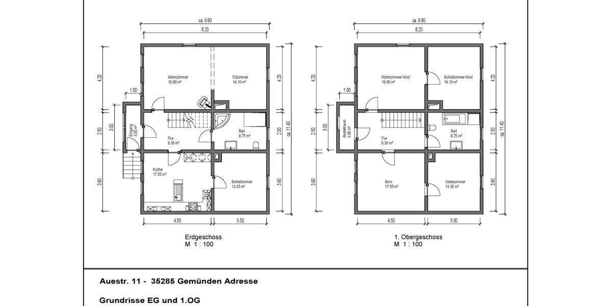 Doppelhaushälfte Gemünden (Wohra) - 6 Zimmer, 150 m&sup2;, 275.000&euro; | Angebot:26750630