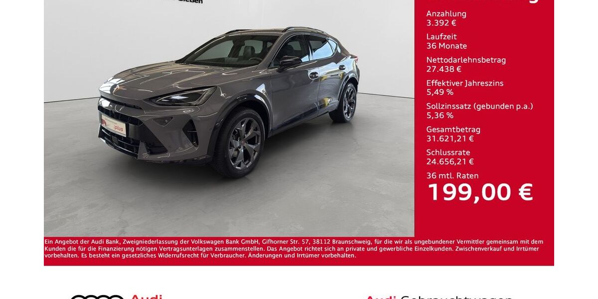 Cupra Formentor 26.650 km 30.430 &euro; Giessen 35394