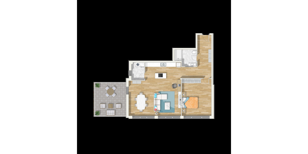 Etagenwohnung Frankenberg - 2 Zimmer, 93 m&sup2;, 378.000&euro; | Angebot:26401189