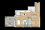 Etagenwohnung Frankenberg - 2 Zimmer, 93 m&sup2;, 378.000&euro; | Angebot:26401189
