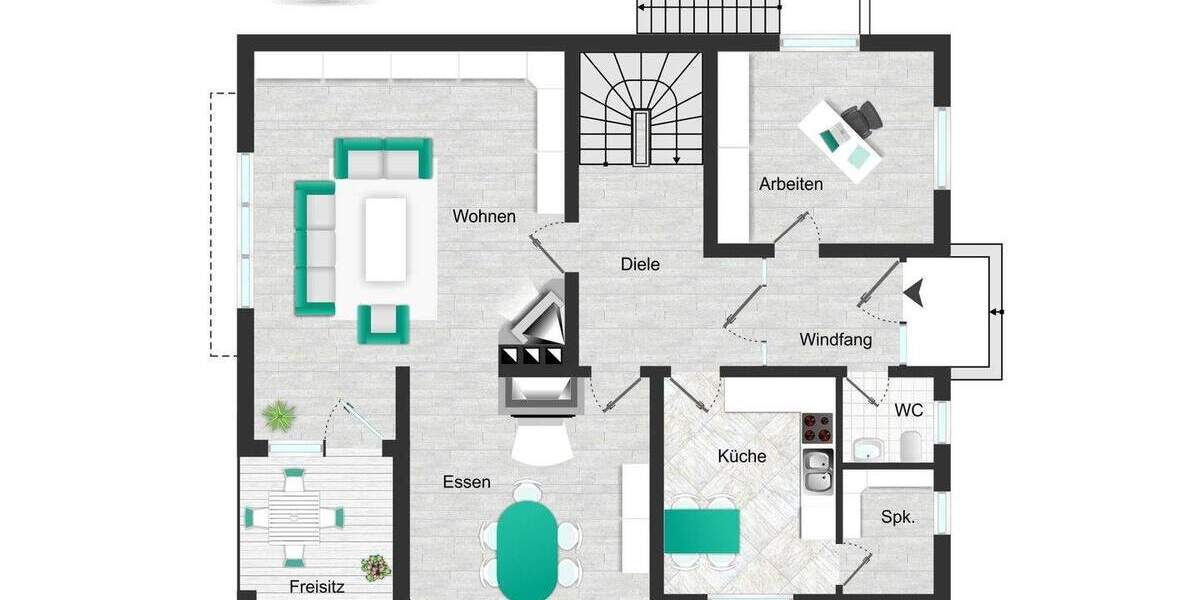 Einfamilienhaus Frankenberg (Eder) Frankenberg - 8 Zimmer, 200 m&sup2;, 395.000&euro; | Angebot:25696220